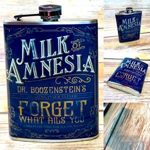 Totally Rad Milk of Amnesia Flask NWT